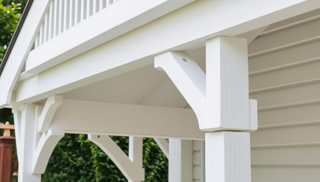 Biała farba do drewna na zewnątrz - efekt końcowy Biała farba do drewna na zewnątrz - efekt końcowy