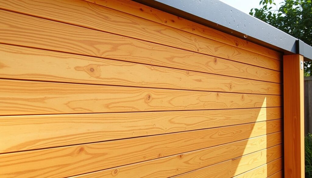 Dobrze zabezpieczone płyty OSB na zewnątrz budynku