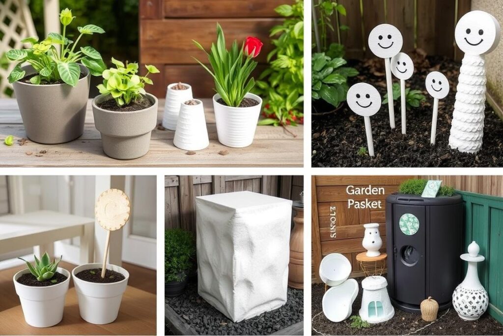 Kreatywne sposoby ponownego wykorzystania styropianu w domu i ogrodzie, czy styropian wrzucamy do plastiku