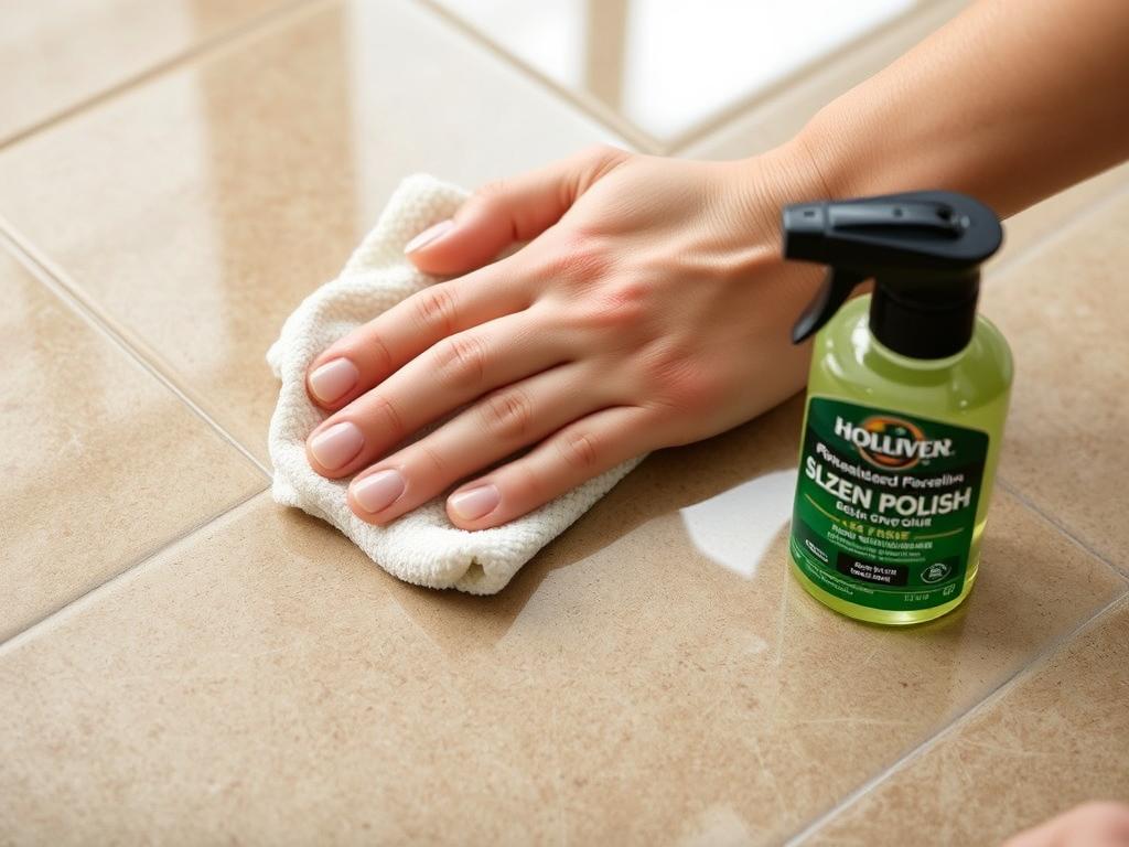 Nabłyszczanie gresu szkliwionego za pomocą odpowiednich technik