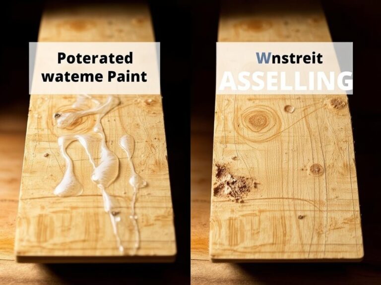 Płyta OSB wystawiona na działanie wilgoci - porównanie zabezpieczonej i niezabezpieczonej powierzchni