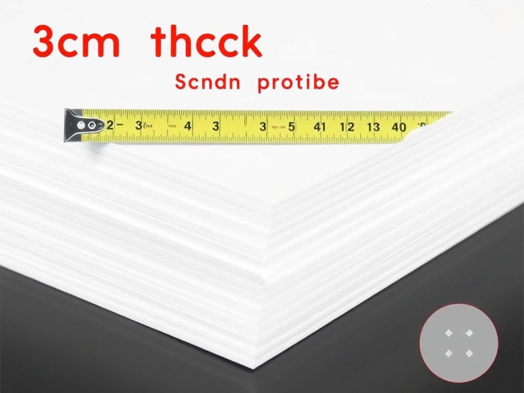 Płyty styropianu o grubości 3 cm ułożone w stos