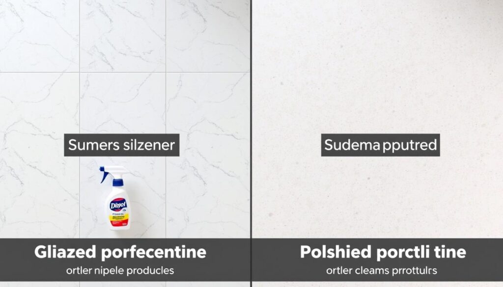 Porównanie gresu szkliwionego i polerowanego