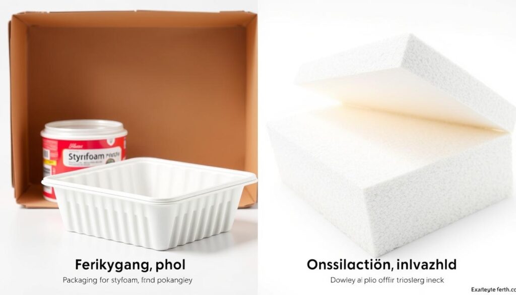 Porównanie styropianu opakowaniowego i budowlanego, czy styropian wrzucamy do plastiku