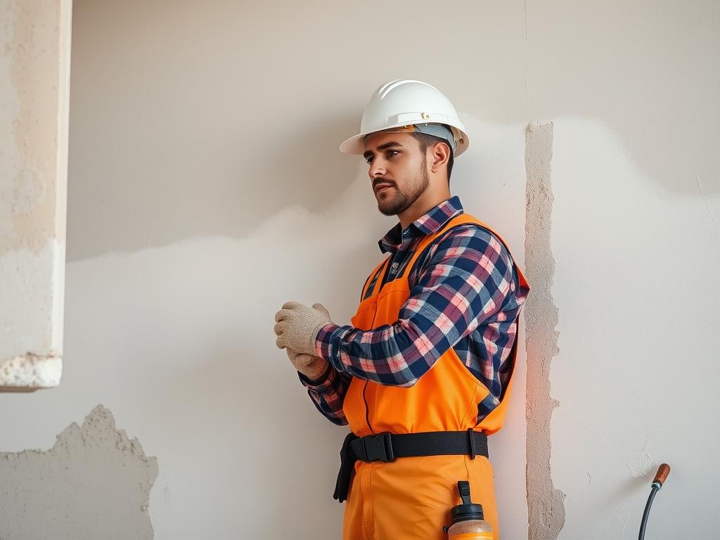 Prace przygotowawcze przed tynkowaniem cementowo-wapiennym