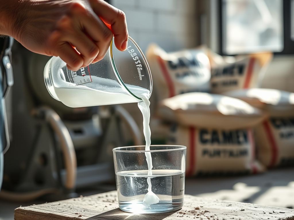 Precyzyjne dozowanie plastyfikatora do zaprawy murarskiej