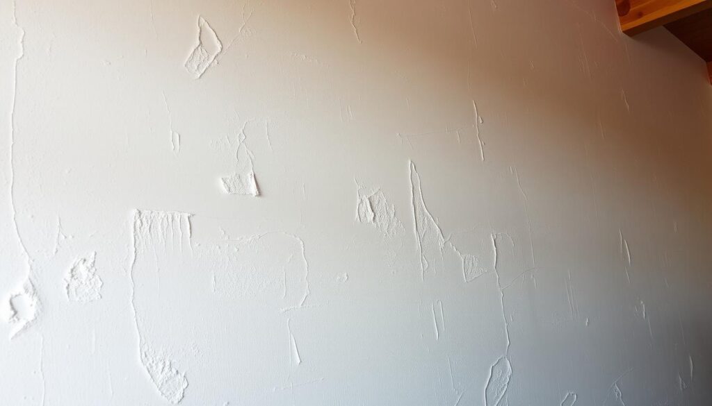 Profesjonalnie wykonany tynk cementowo-wapienny na ścianie wewnętrznej