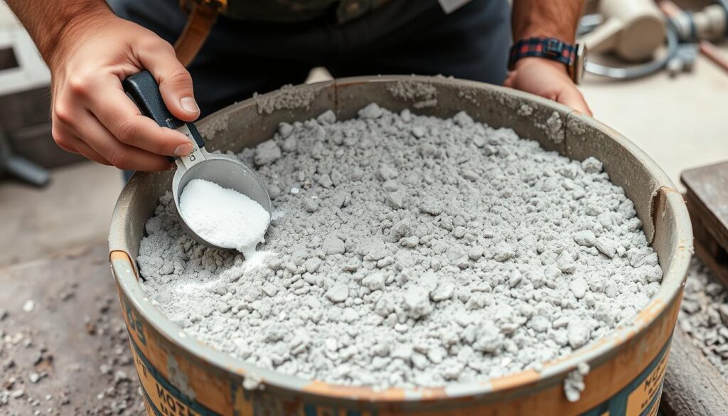 Przygotowanie mieszanki betonowej do zacierania