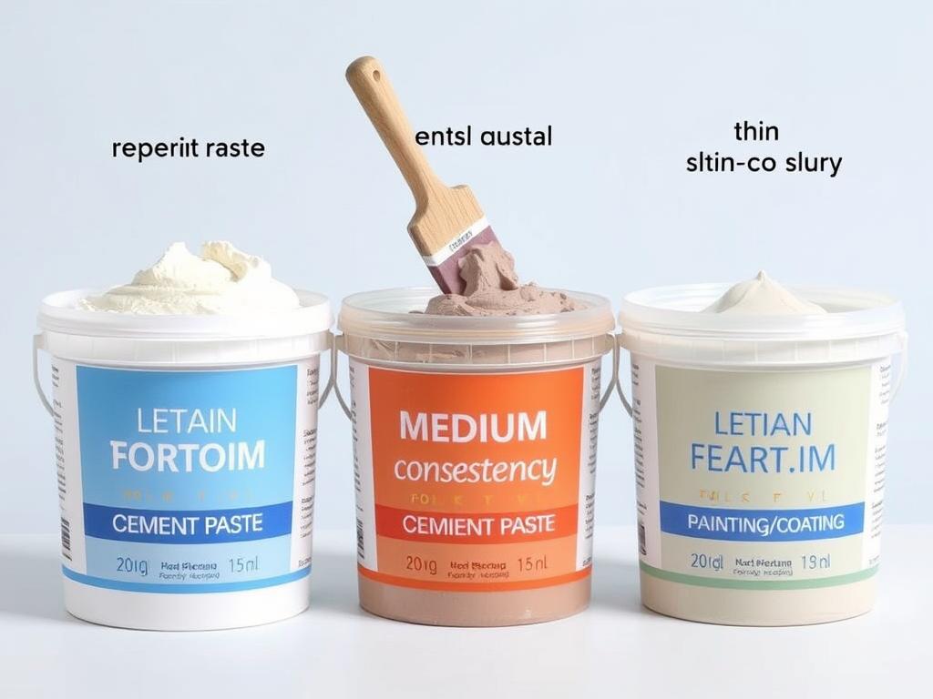 Różne konsystencje zaczynu cementowego do różnych zastosowań