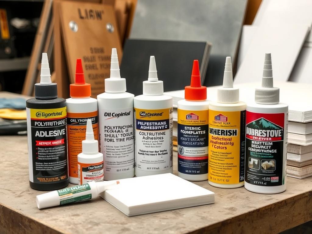 Różne rodzaje klejów do przyklejania styropianu do blachy
