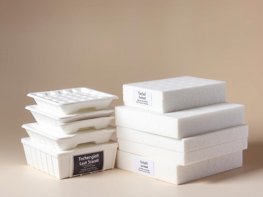 Różne rodzaje styropianu - opakowaniowy i budowlany, czy styropian wrzucamy do plastiku