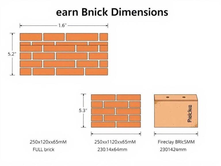 Standardowe wymiary cegieł - cegła pełna, klinkierowa i szamotowa z wymiarami w milimetrach