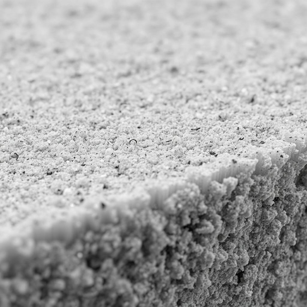 Styropian grafitowy z widocznym szarym kolorem