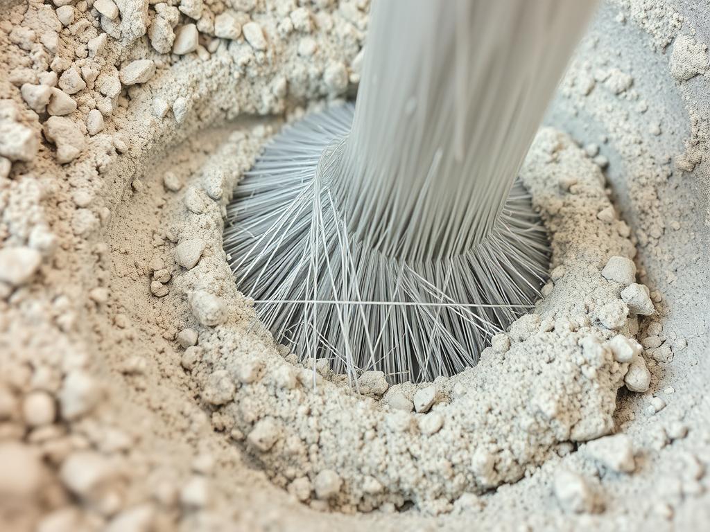 Zbrojenie rozproszone włókna stalowe do betonu na m3