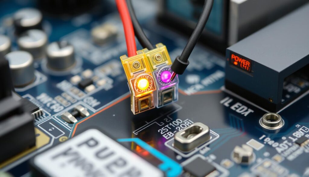 Podłączanie diod Power LED i HDD LED do płyty głównej