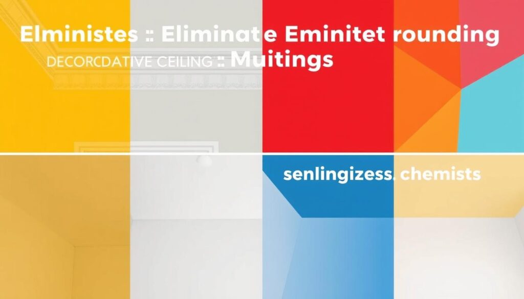 Porównanie różnych metod likwidacji zaokrągleń przy suficie