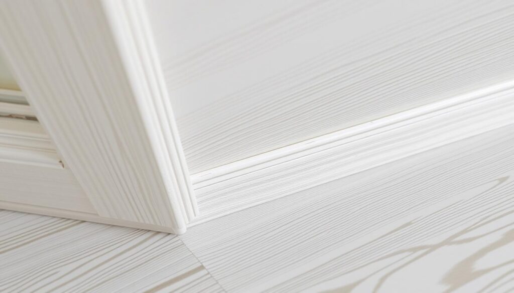 Wykończenie lameli przy suficie i podłodze Wykończenie lameli przy suficie i podłodze